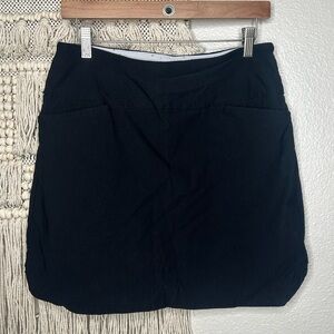 Swing Control Black Women's Skort